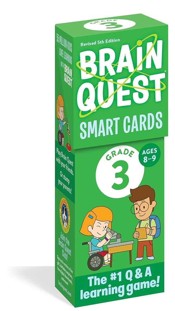 Brain Quest work＆card Brain Quest For Threes Smart Cards Revised 5th Edition